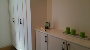 フレスコの分譲住宅　新築臭のしない玄関