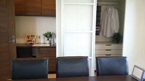 桧家住宅のモデルハウス　書斎付き洋室