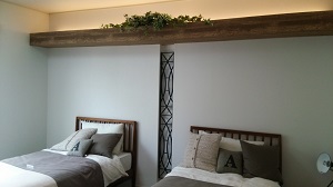 新昭和のモデルハウス　おしゃれな寝室